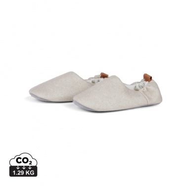 Logo trade promotional giveaways picture of: VINGA Moulton RCS RPET slippers L/XL
