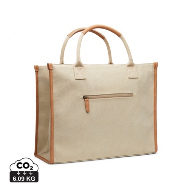Logotrade advertising product image of: VINGA Bosler RCS recycled canvas office tote