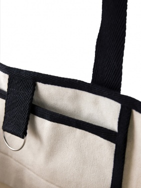 Logotrade promotional products photo of: VINGA Volonne AWARE™ recycled canvas beach bag