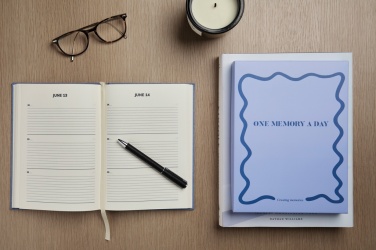 Logotrade promotional merchandise picture of: VINGA One memory a day GRS recycled paper journal