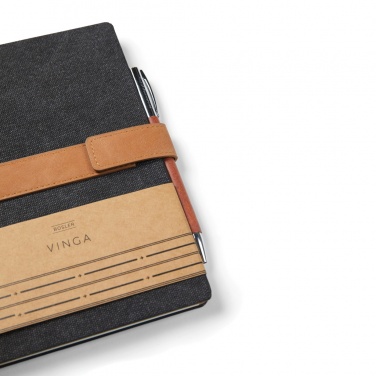 Logotrade corporate gift image of: VINGA Bosler RCS recycled paper notebook