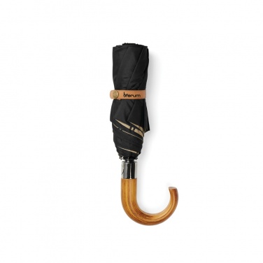 Logo trade business gifts image of: VINGA Bosler AWARE™ recycled pet 21" foldable umbrella