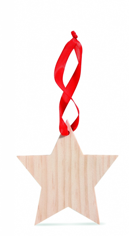 Logo trade promotional item photo of: Star shaped hanger