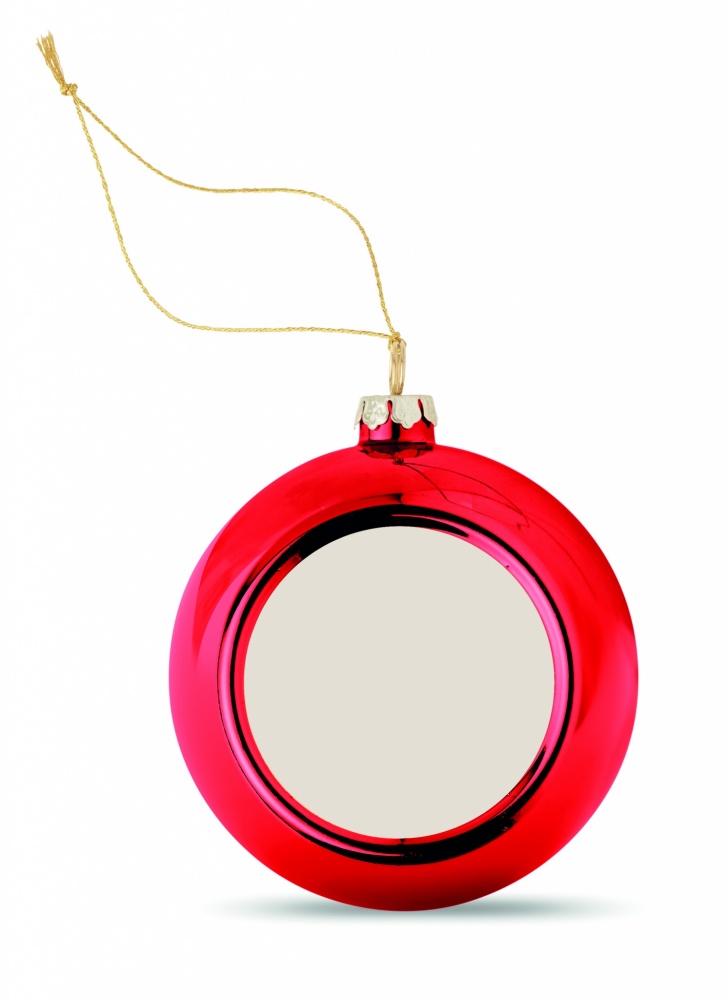 Logotrade promotional giveaway image of: Christmas ball for sublimation