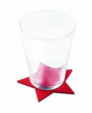 Logotrade promotional giveaways photo of: RPET 4 felt coaster set