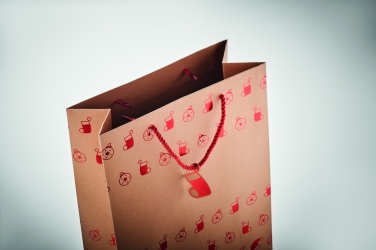Logotrade promotional merchandise image of: Gift paper bag with pattern