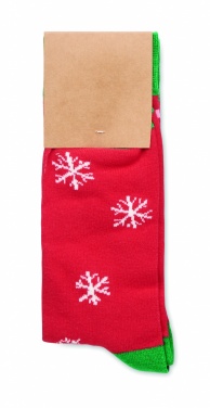 Logotrade advertising product image of: Pair of Christmas socks L