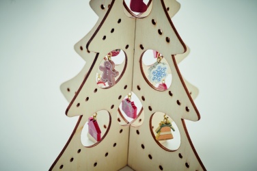 Logotrade promotional giveaways photo of: Wooden Xmas tree decoration