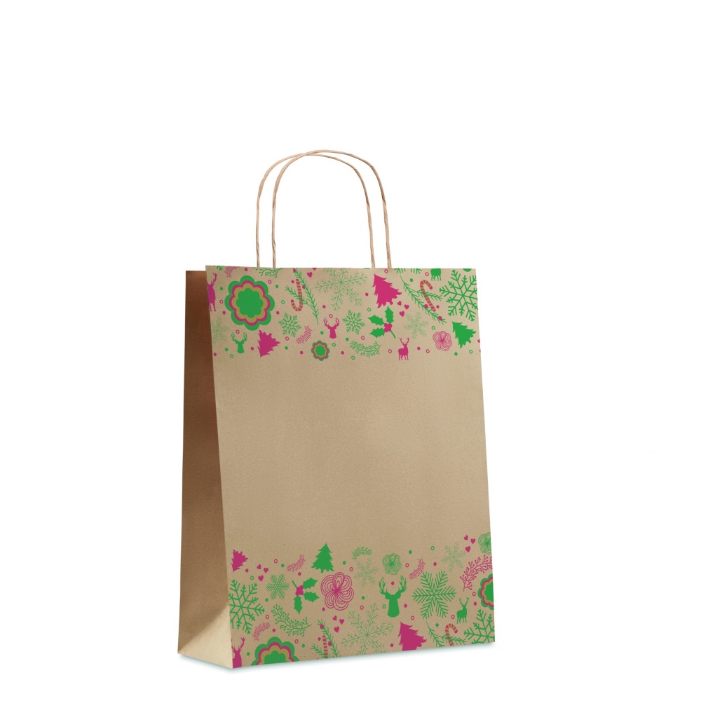 Logo trade promotional merchandise photo of: Gift paper bag medium