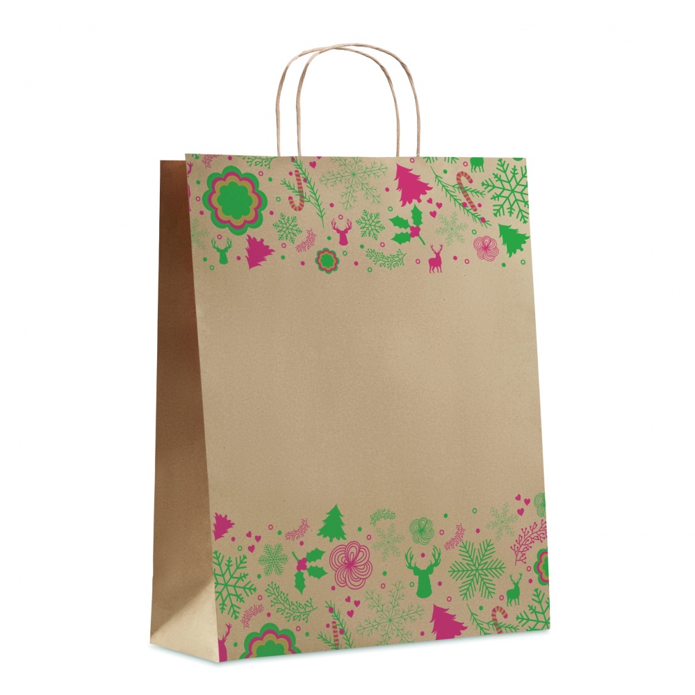 Logo trade promotional gifts picture of: Gift paper bag large
