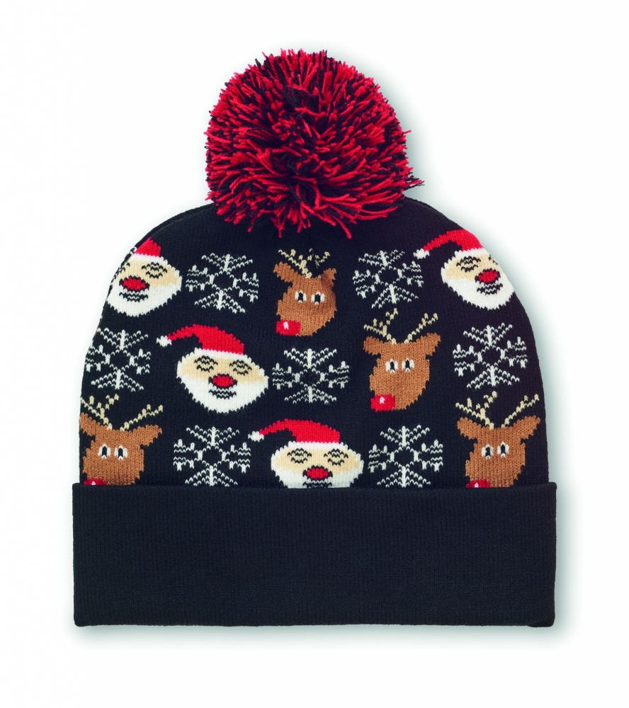 Logotrade business gift image of: Christmas knitted beanie