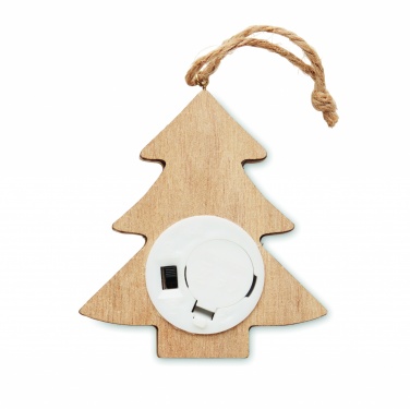Logotrade promotional product picture of: Wooden weed tree with lights