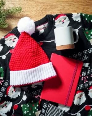 Logo trade advertising products image of: Christmas knitted beanie