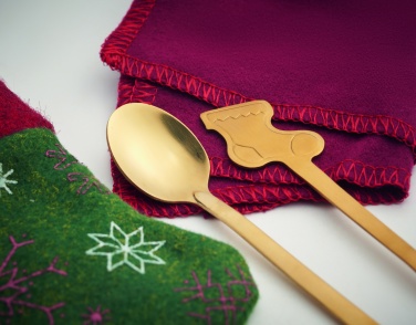 Logotrade promotional merchandise image of: Christmas dessert cutlery set