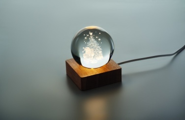 Logotrade promotional gift image of: Christmas LED crystal ball