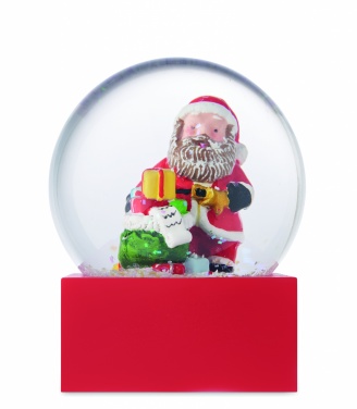 Logotrade promotional giveaway picture of: Snow ball glass ornament
