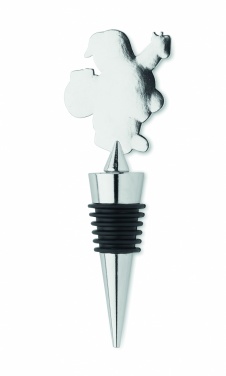 Logo trade promotional items image of: Bottle stopper Christmas motif