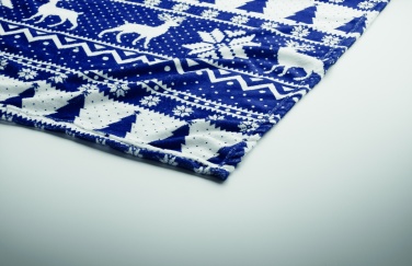 Logo trade promotional products image of: RPET fleece blanket 190 gr/m²