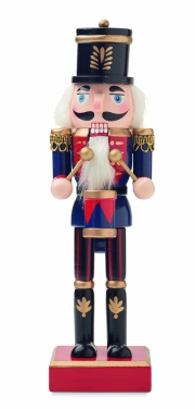 Logo trade promotional giveaways picture of: Nutcracker character in wood