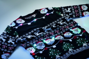 Logotrade promotional merchandise picture of: Christmas LED sweater L/XL