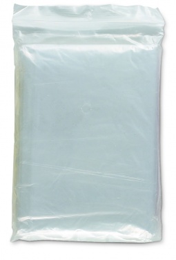 Logo trade promotional gifts image of: Foldable raincoat in polybag