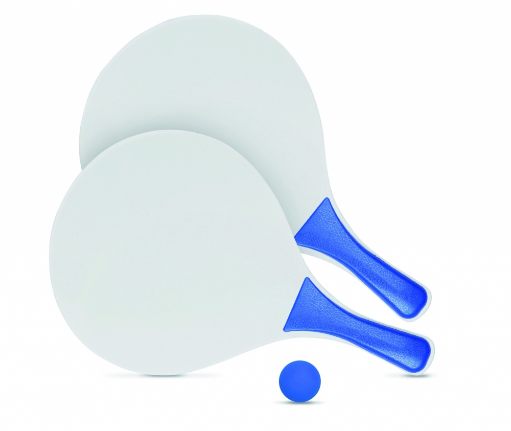 Logo trade promotional merchandise image of: Beach tennis set