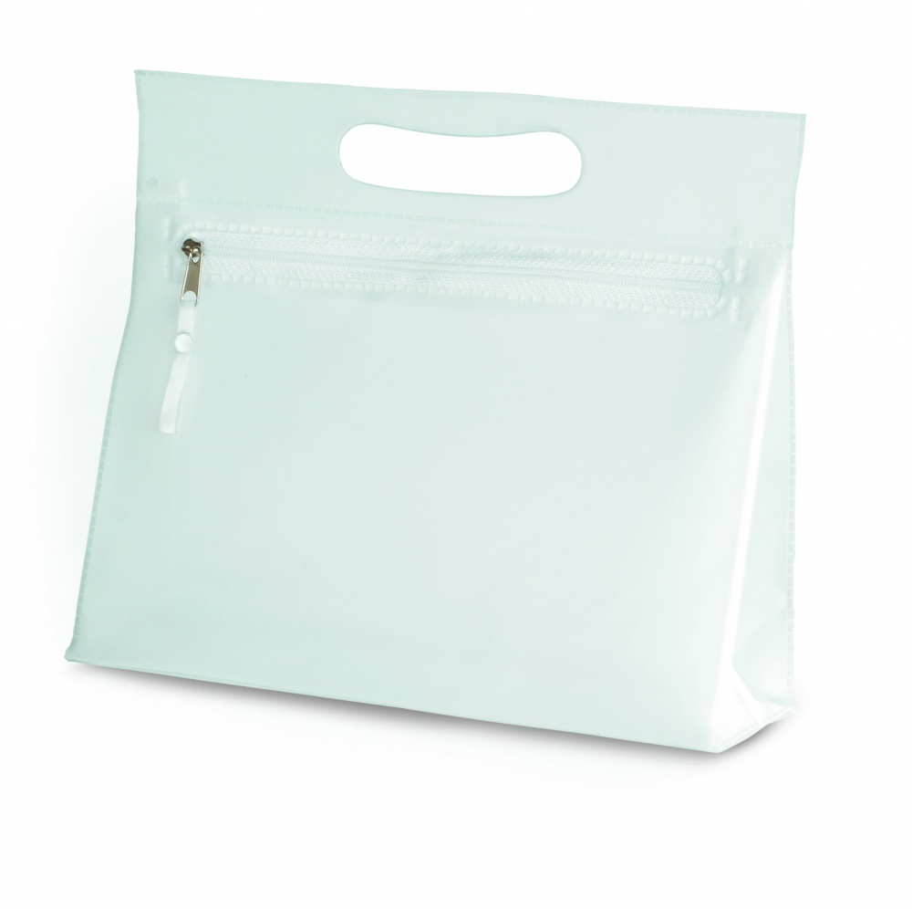 Logo trade promotional items picture of: Transparent cosmetic pouch