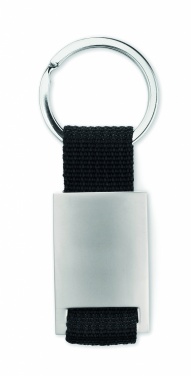 Logo trade promotional products picture of: Metal rectangular key ring Espoo
