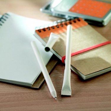 Logo trade promotional merchandise image of: Recycled paper ball pen