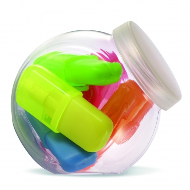 Logotrade promotional product image of: 5 highlighters in container