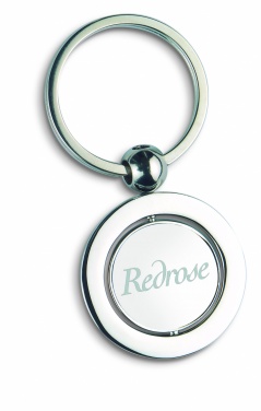Logotrade advertising products photo of: Globe metal key ring  WORLD