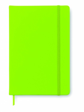 Logotrade promotional giveaways photo of: A6 notebook 96 lined sheets