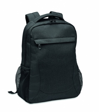 Logo trade corporate gifts image of: 600D RPET laptop backpack