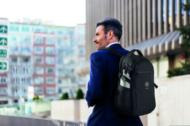 Logo trade corporate gift photo of: 600D RPET laptop backpack