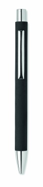 Logo trade business gift photo of: Recycled paper push ball pen