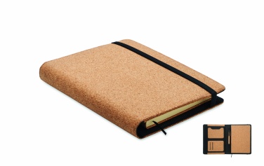 Logo trade promotional products picture of: A5 portfolio in cork