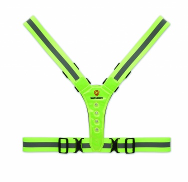 Logotrade advertising products photo of: Reflective body belt with LED