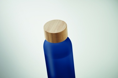 Logo trade promotional gift photo of: Frosted glass bottle 500ml