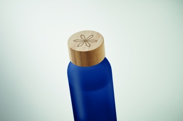 Logotrade promotional gift picture of: Frosted glass bottle 500ml