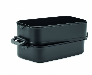 Logo trade advertising products image of: Lunch box in recycled PP