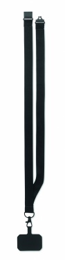 Logo trade promotional giveaways picture of: Phone holder lanyard