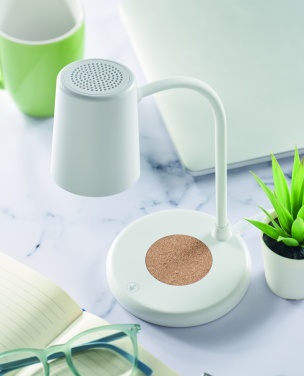 Logotrade promotional products photo of: Wireless charger, lamp speaker