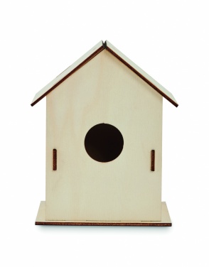Logo trade promotional gifts image of: DIY wooden bird house kit