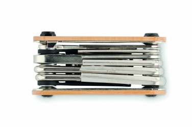 Logotrade corporate gift picture of: Multi tool pocket in bamboo