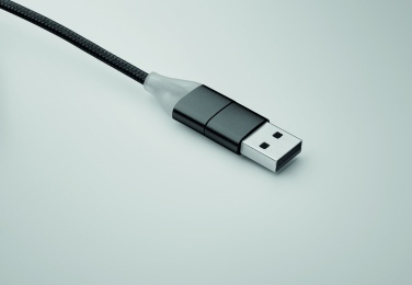 Logo trade promotional products picture of: 4 in 1 charging cable type C