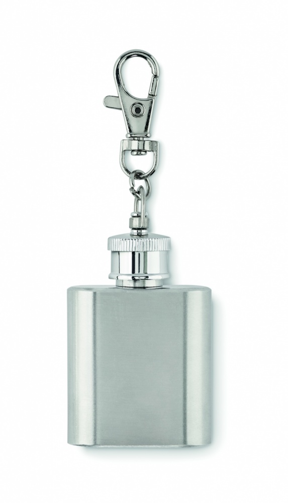 Logotrade promotional product image of: Hipflask key ring Joensuu