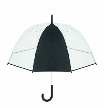 Logotrade promotional product picture of: Transparent 23 inch manual open umbrella