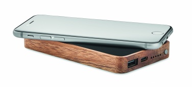 Logotrade promotional product picture of: Wireless 4000 mAh Power bank