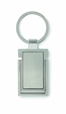 Logo trade corporate gift photo of: Metal key ring phone stand Seinajoki