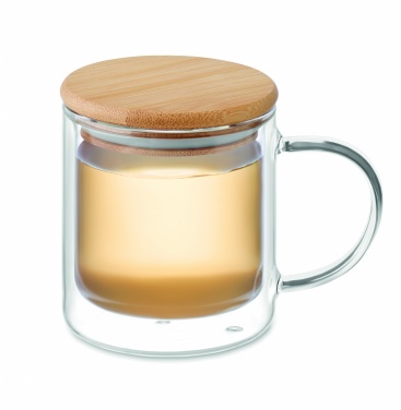Logotrade promotional giveaway image of: Double wall borosilicate mug